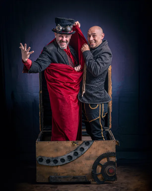 "Catapulta, magia y humor" en A Desaburrir el Invierno