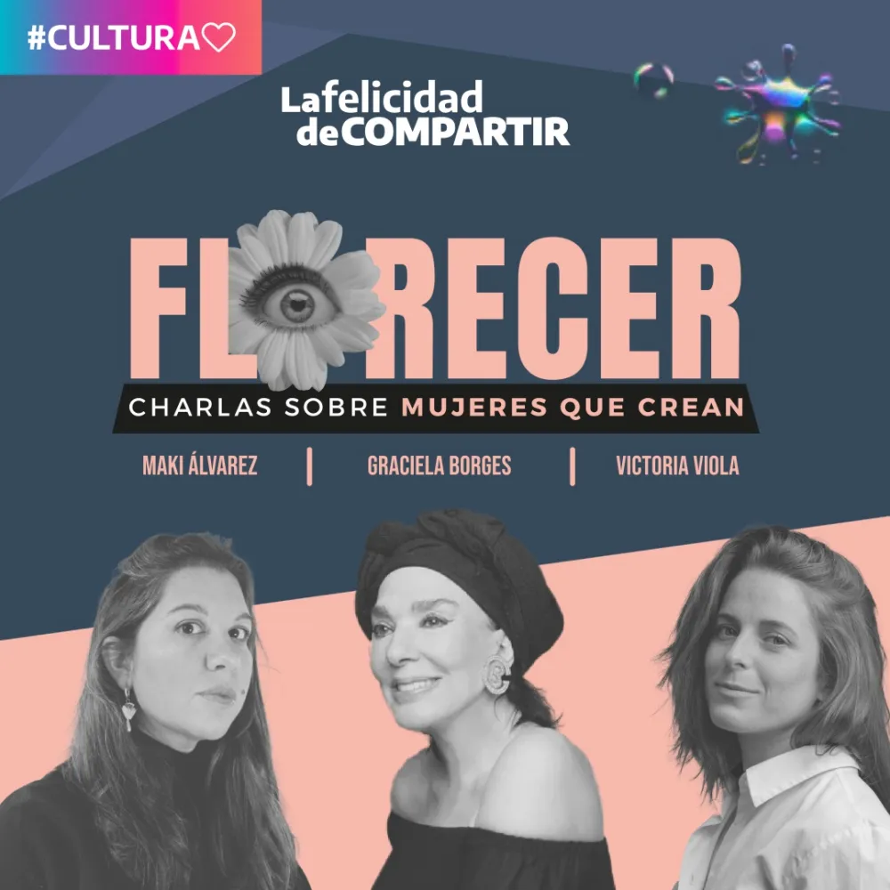 Florecer: charlas sobre madres que crean en la sala Bristol con la presencia de Graciela Borges