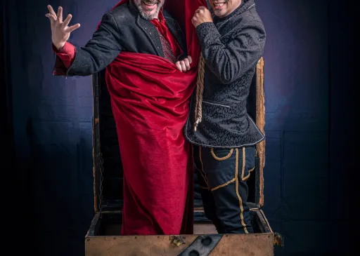 "Catapulta, magia y humor" en A Desaburrir el Invierno