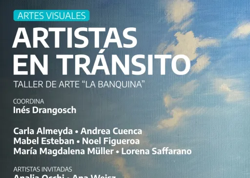 Muestra “Artistas en Tránsito” en la sala Laureti del Puerto